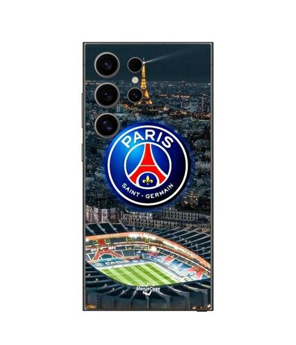 Coque Samsung Galaxy S25 Ultra Psg Logo Stade Nuit Tour Eiffel