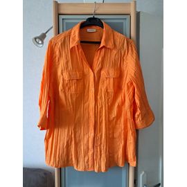 Chemise Neuve Taille 52 Orange Vif C&a