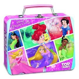 Princesses Disney - Valisette Métallique Coffret Collector - 5 Jeux En 1 : Bataille, Paires, Quiz, 5 Différences Et Mémo