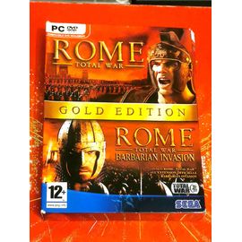 Jeu Pc Rome Total War Gold Edition Rome Total War Barbarian Invasion/ 50/M3