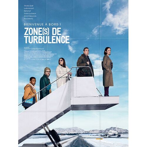 Zone(S) De Turbulence (Northern Comfort) - Véritable Affiche De Cinéma Pliée - Format 120x160 Cm - De Hafsteinn Gunnar Sigurosson Avec Timothy Spall, Emun Elliott, Ella Rumpf - 2023