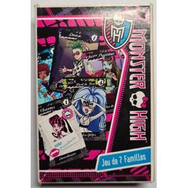 Jeu De 7 Familles Monster High 2012