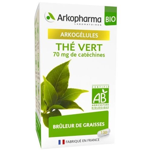 Compléments Alimentaires - Arkopharma Arkogélules Bio Thé Vert 130 Gélules 