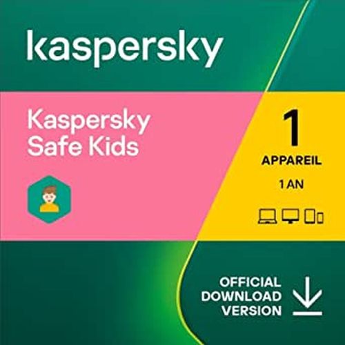 Kaspersky Safe Kids 1app 1an 1compte Utilisateur Pc Mac Android Ios Ed Française Licence Officielle Par Mail - Esd