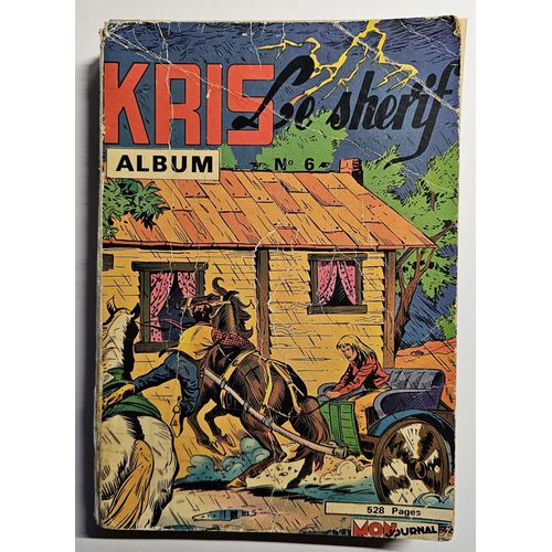 Kris Le Shérif Album N° 6 (N° 21, 22, 23, 24) - Février 1964