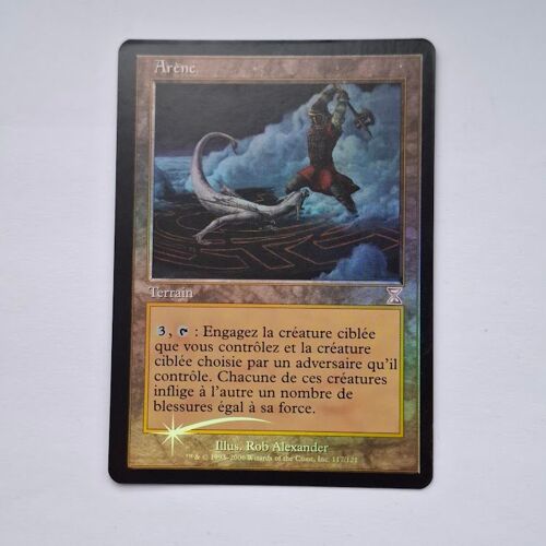 Carte Brillante Mtg Foil Premium Arène - Spirale Temporelle - Vf - Timeshifted - Purple