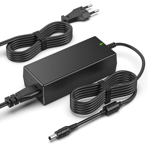 Chargeur 24V Kompatibel mit Logitech Racing Wheel G920 G923 G940 G25 G27 G29 GT Microsoft Wireless Xbox 360 E-X5C19 EX5C19 841-000038 PS3 G25 190211-0010 190211-A030 ADP-18L R33030 Adaptateur Secteur