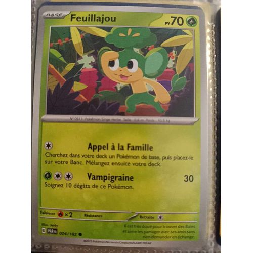 Commune - Pokemon - Faille Paradoxe - Feuillajou 4/182