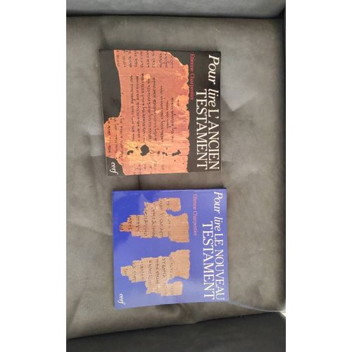 Livres Pour Lire Le Nouveau Et L'ancien Testament