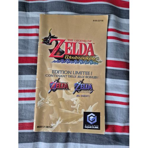 Notice Zelda Wind Waker Gamecube
