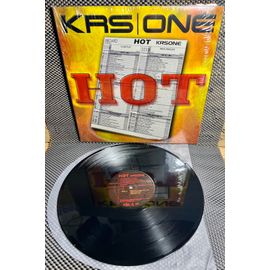 Krs-One - Hot - Disque Vinyle Import Us - 1er Pressage 2001 (Hip Hop Rap)