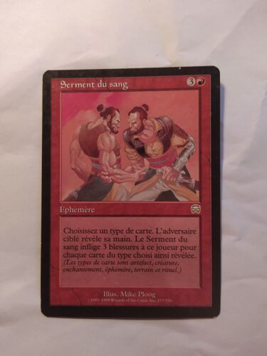 Blood Oath // Serment Du Sang (Masques De Mercadia)