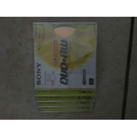 DVD+RW vierge (4 SONY et 10 TX)
