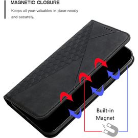 Coque Pour Samsung Galaxy A11, Premium Flip Housse Étui Protection Rabat Clapet Portefeuille Phone Cover Magnétique [Porte Cartes] Antichoc Béquille Cover (Noir)