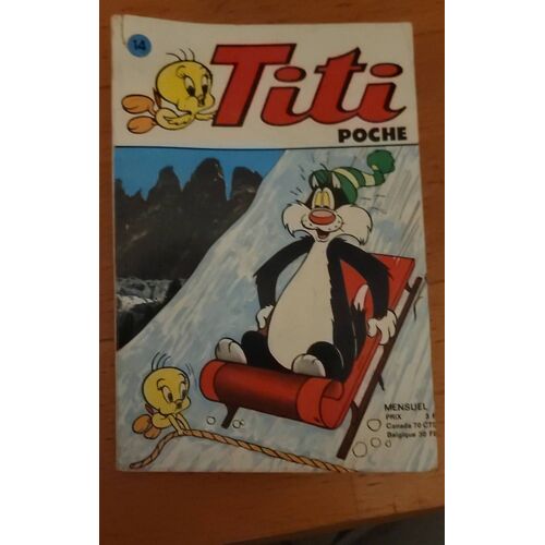Bd Titi Poche Mensuel N° 14 Rare Collector