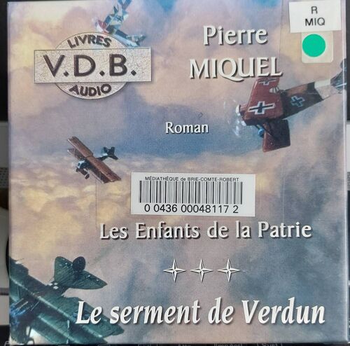 Livre Cd Audio . Les Enfants De La Patrie De Pierre Miquel