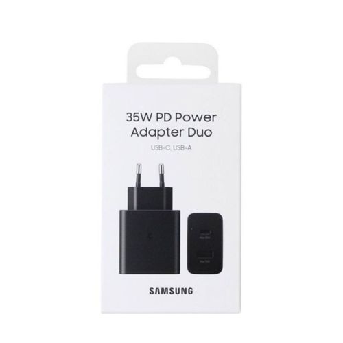 Samsung Original Chargeur Rapide 35WDuo Adaptateur Secteur Usb-C S21 S22S23