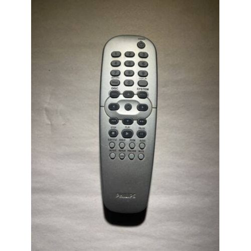 TELECOMMANDE ORIGINALE REMOTE Control PHILIPS RC2K16 - 314101790220 DVD Et autres argent silver