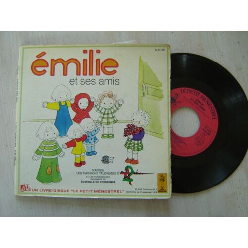 Enfants *Livre16 Pages-Disque 45 Tours Ep / Emilie Et Ses Amis (Tv A2) Adés Alb 189 *1979