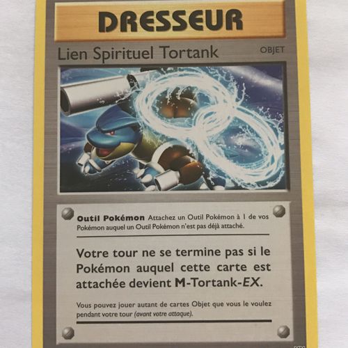 Carte Pokemon Série Évolutions Dresseur Lien Spirituel Tortank