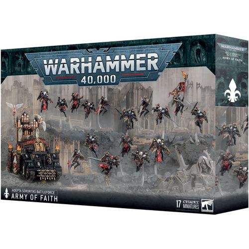 Warhammer 40,000 ( 40k ) : Battleforce - Adepta Sororitas - Armée De La Foi 52-38