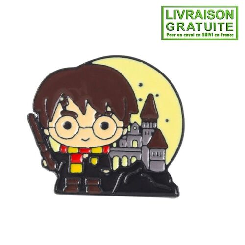 Pin'S Pins Métal Harry Potter Poudlard Hogwarts (Réf 1)