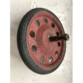 Roue De Trotinette Ou Vélo La Nationale — Diamètre Extérieur: 169 Mm — L Tige Filetée: 96 Mm — L Tube Axial: 65 Mm — Diam. Tube Axial: 10 Mm