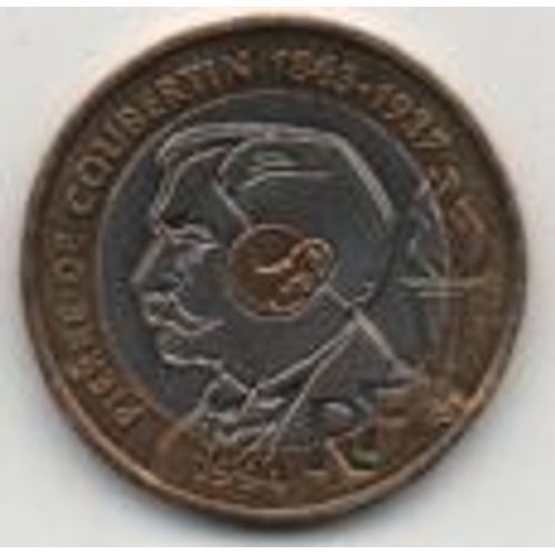 Pièce 20 Francs Pierre De Coubertin 1994