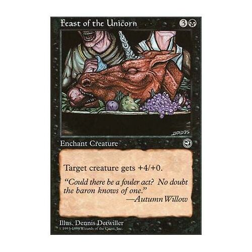 Feast Of The Unicorn Vo  Bords Blancs