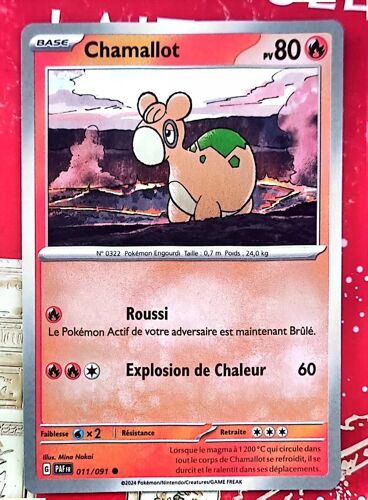 Carte Pokemon Chamallot/ 51/M3