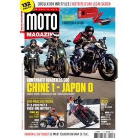 Moto Magazine N°417 Mars 2025 - Cb500hornet/Cfmoto 450nk/Qj Motor 550srk/ Multistrada V2s/Xl750 Transalp/Honda Nc 750x/Z900/Speed Twin 900/Livewire S2/Yadea Kemper...