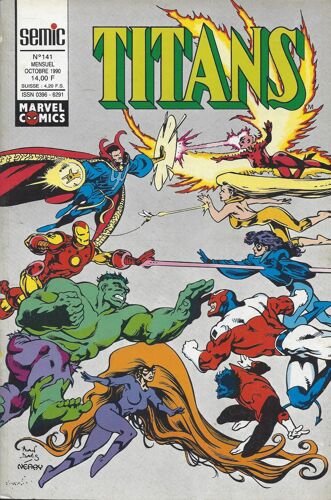 Titans 141 - Octobre 1990 - Marvel Comics - Semic
