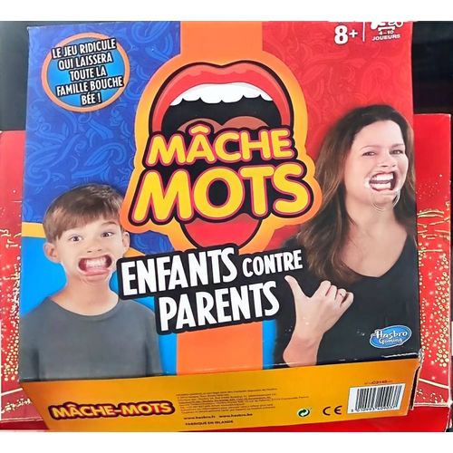 Jeu De Société Mâche Mots Enfants Contre Parents Dès 8 Ans / 51/M3