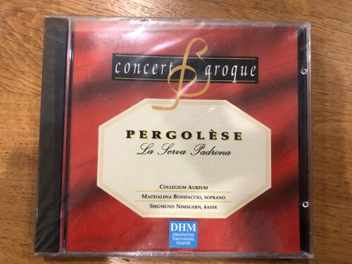 Cd Concert Baroque Pergolèse
