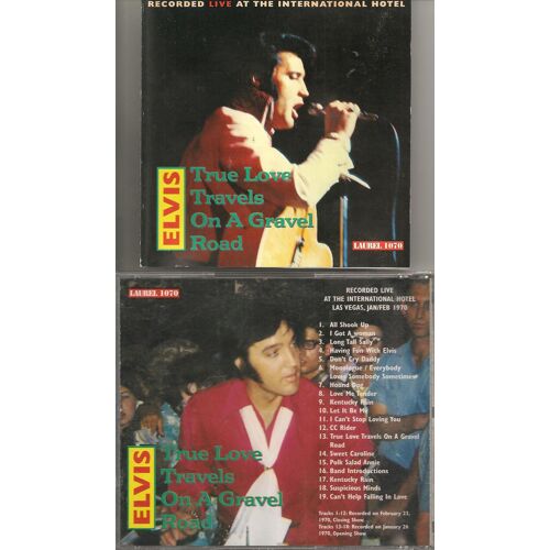 Elvis Presley True Love Travels On A Gravel Road Cd 19 Live