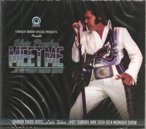 Cd Digipack Elvis Presley Meet Me At Del Webb's Sahara Tahoe 26/5/74 Midnight Show