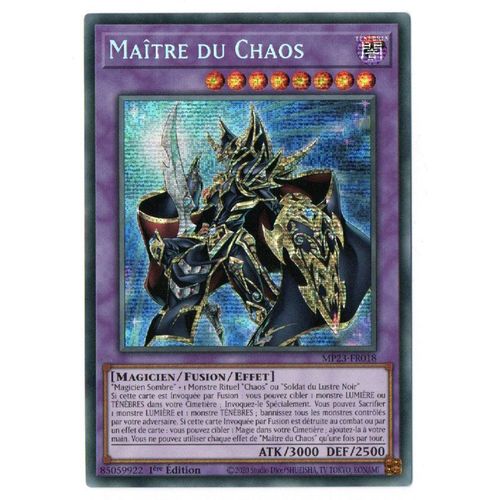 Maitre Du Chaos - Mp23-Fr018 - Prismatique-Rare - Vf - Yu Gi Oh