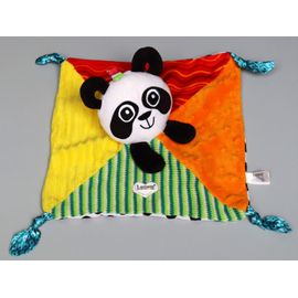 Doudou Panda Plat Multicolore Lamaze