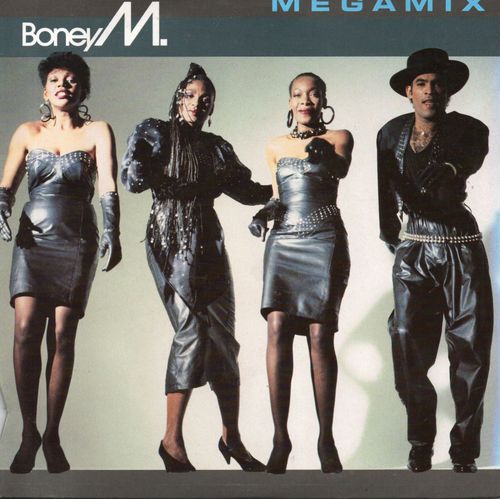 Boney M "Megamix" Vinyle 45 T 17 Cm - Single - Hansa Bmg Ariola