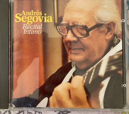 Andres Segovia Récital Intimo Guitare