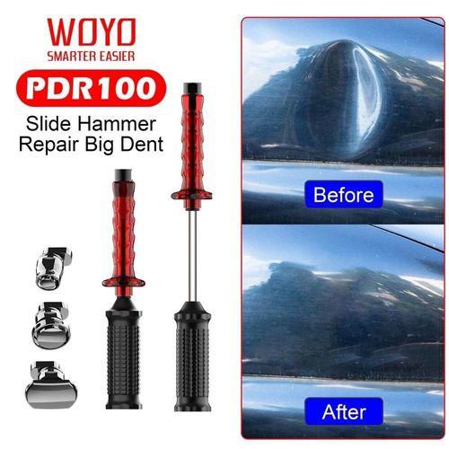 Woyo Pdr100 Kit De Réparation Des Bosses Sans Peinture Pour Carrosserie Automobile Avec Colle À Froid