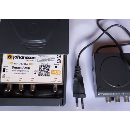 Pré amplificateur UHF/VHF Johansson Smart Amp 7473L2