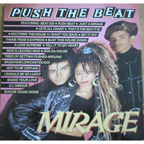 Maxi 45 Tours Vinyl Mirage – Push The Beat – Vinyl (12", Maxi-Single), 1988