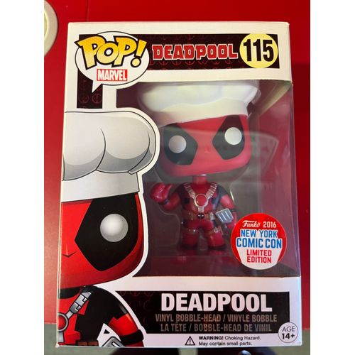 Funko Pop 115 - Deadpool Edition Limite New York Comic Con 2016