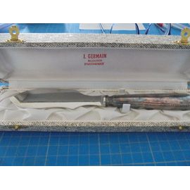 Couteau De Service Argent + Inox