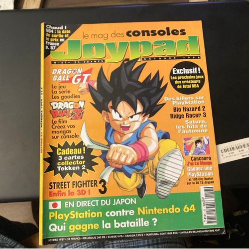 Joypad 57 : Tekken 2, Dragon Ball Gt, Resident Evil 3...