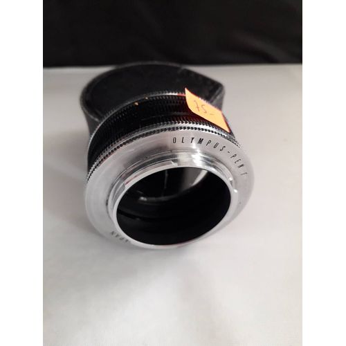 OLYMPUS PEN F bagues allonges +étui