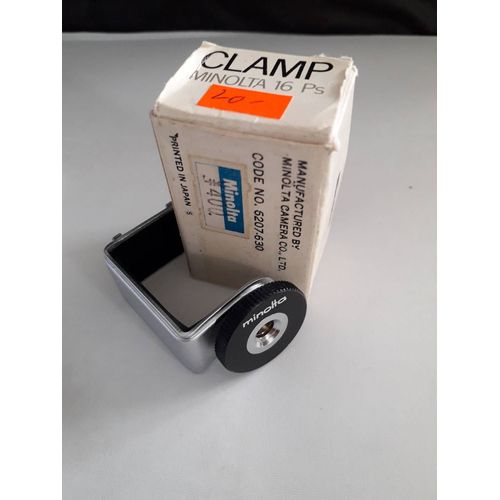 MINOLTA CLAMP 16 PS support de FLASH pour appareil miniature 16mm