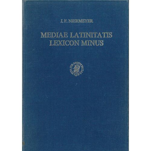 Mediae Latinitatis Lexicon Minus