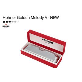 Harmonica Hohner Golden Melody A-New